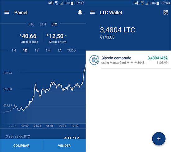 Comprar criptomoeda Litecoin na coinbase