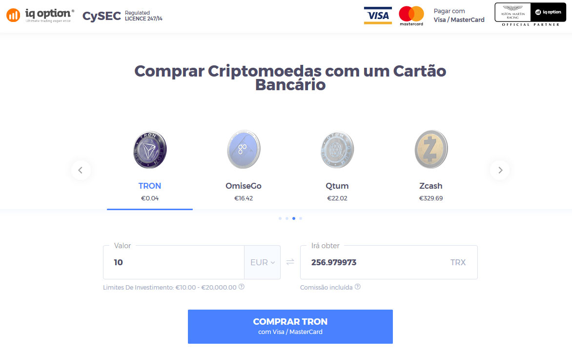 Como Comprar a criptomoeda TRON