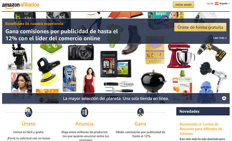 Programa de Afiliados Amazon