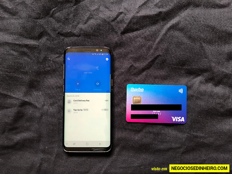 App Revolut e o Cartão de Débito Visa Revolut