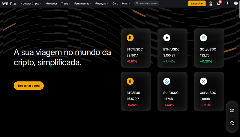 Bybit Exchange Europa corretora Bybit EU