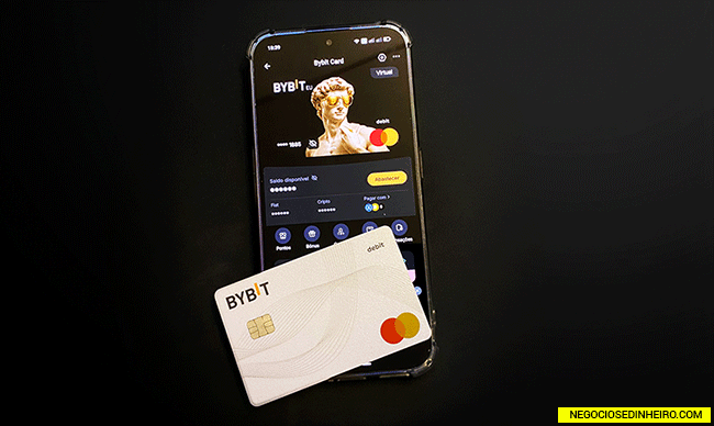 Cartão Cripto Bybit cartão de débito Bybit