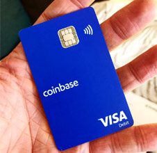 Cartão Coinbase Card