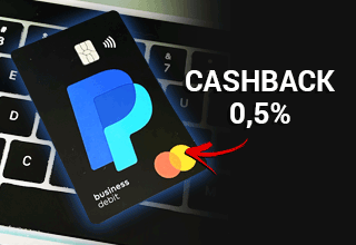 Cartão de Débito Paypal Cashback