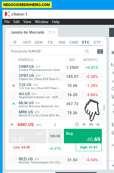 Como Comprar Ações AMC