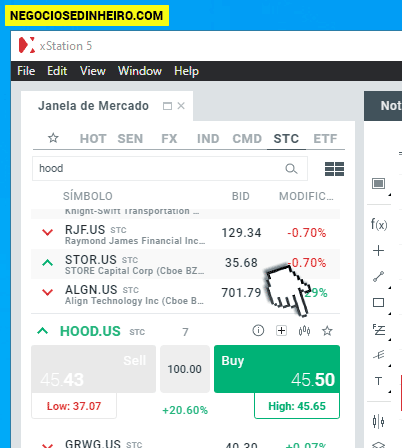 Como comprar ações da Robinhood