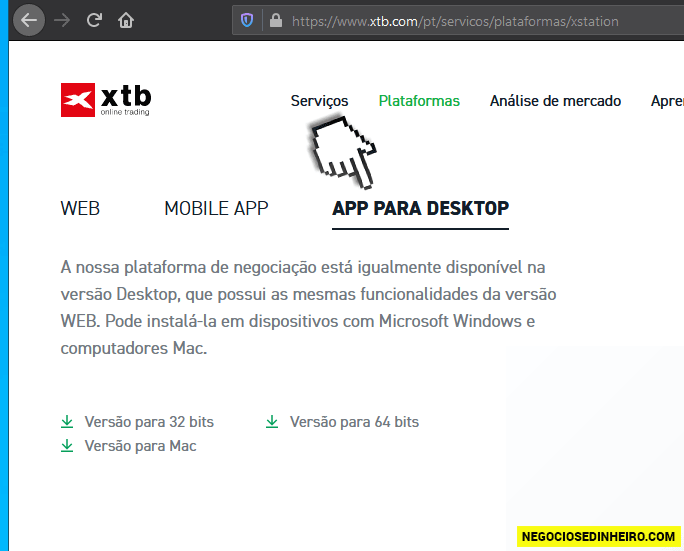 Como comprar ações na XTB