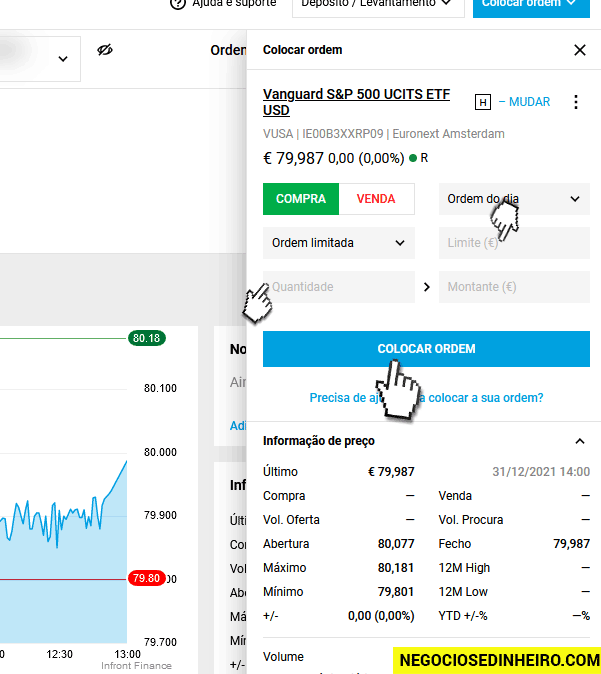 Como comprar ETF S&P 500 Grátis