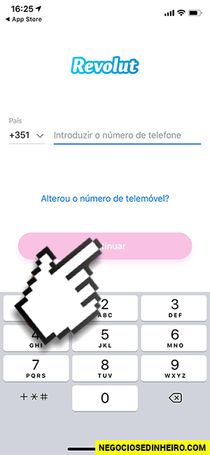 Como criar conta Revolut