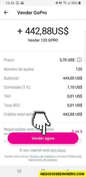 Como vender ações no Revolut (Revolut Trading)