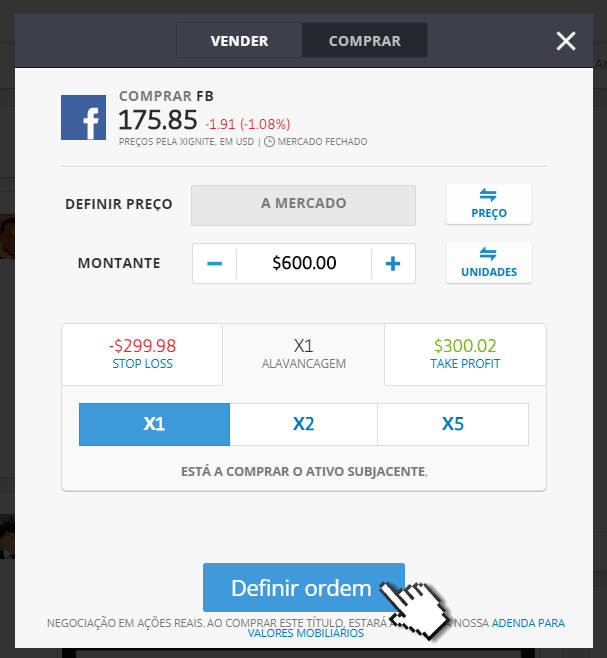 Como comprar ações do Facebook