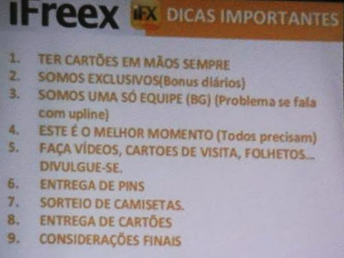 Dicas para recrutar novas vítimas para a iFreex com sucesso