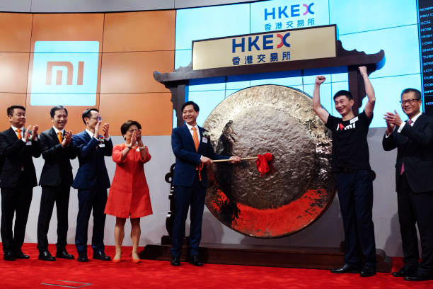 Estreia da Xiaomi na Bolsa de Valores de Hong Kong