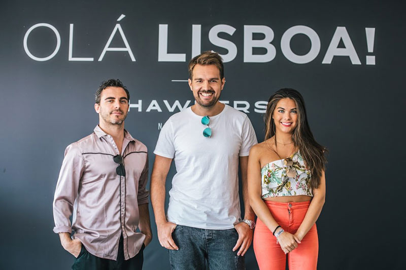 David Codina (project manager), David Moreno (co-fundador) e Isabel Delgado Laguna (responsável de comunicação), três membros de uma jovem equipa. (foto: GQ Portugal)