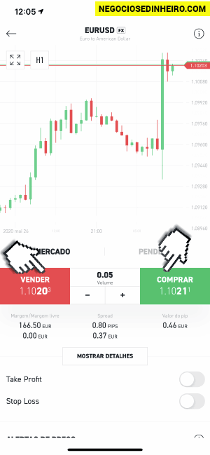 Como investir usando o telemóvel